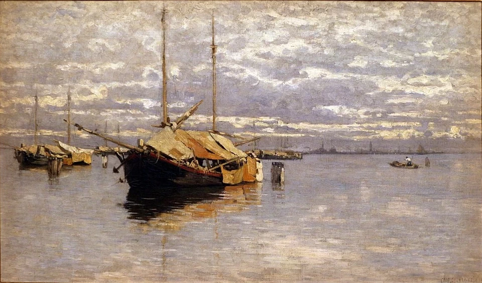 Laguna veneta - Galleria d'Arte Moderna, Milano